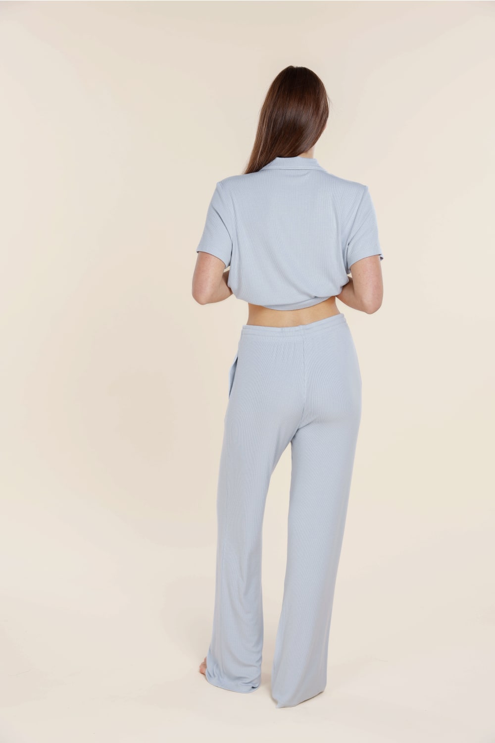 Athens Ribbed Long Pants
