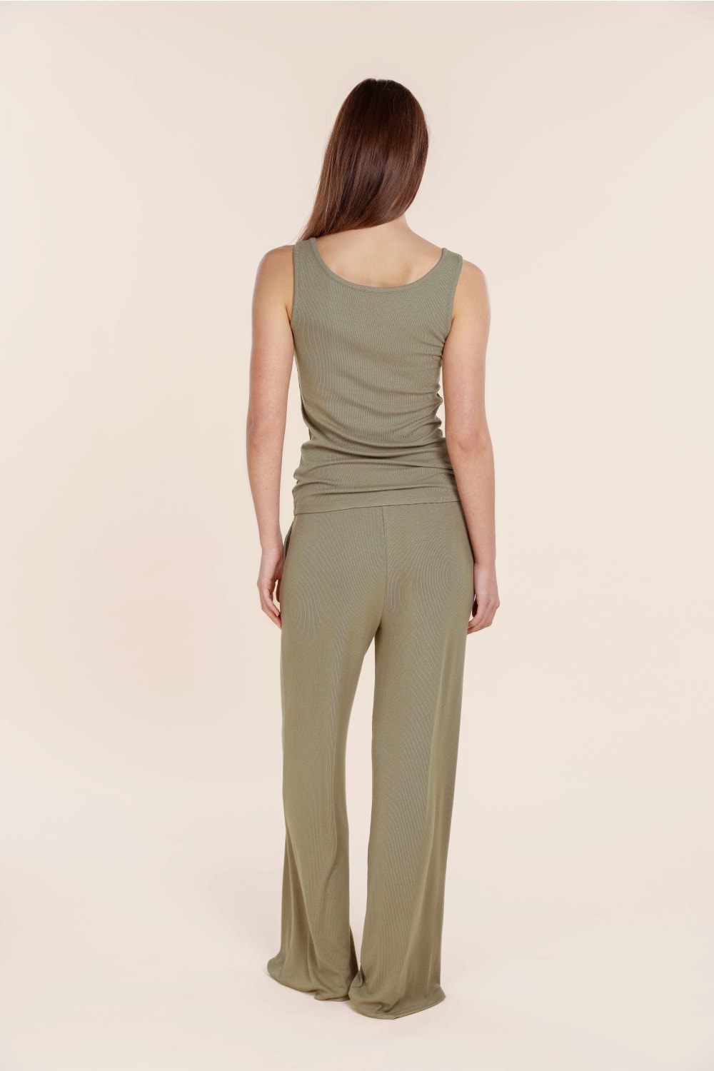 Athens Ribbed Long Pants