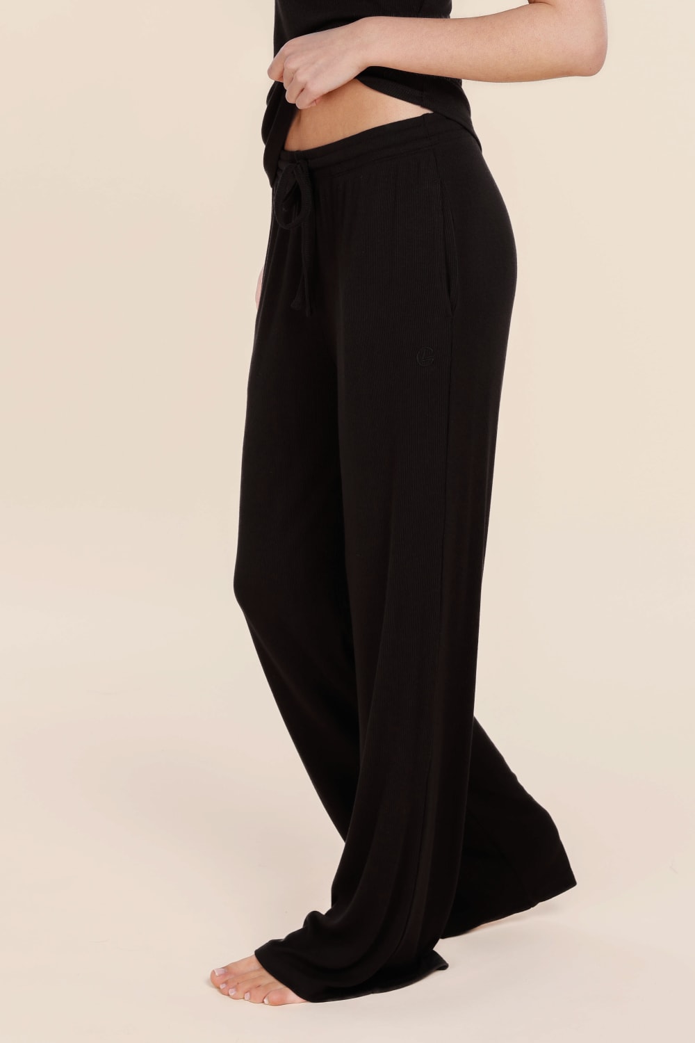 Athens Ribbed Long Pants