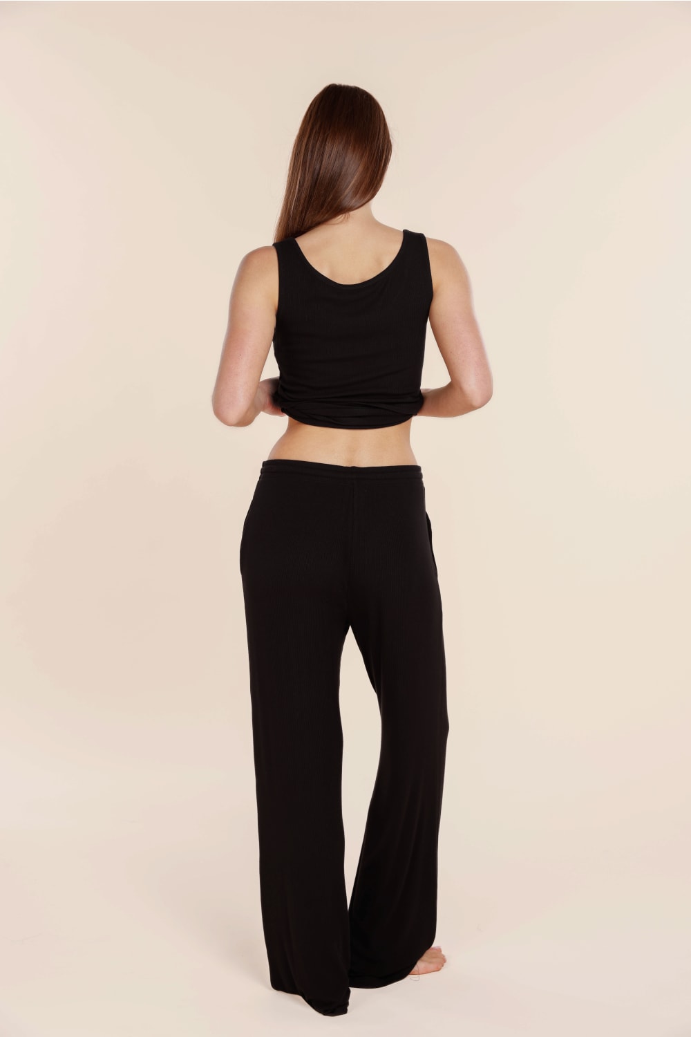 Athens Ribbed Long Pants