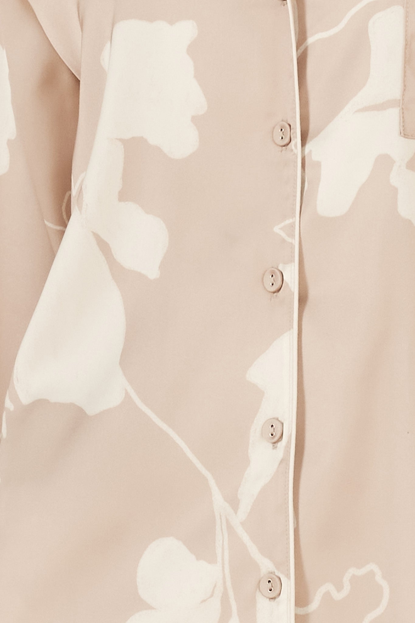 Elina Botanical Silky Satin PJ set