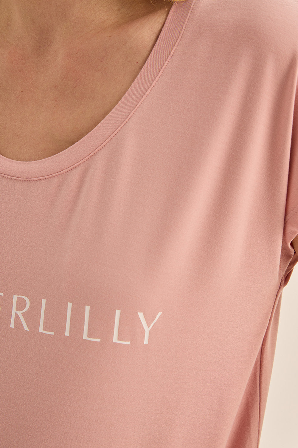 Nova Pink Bamboo Tee Nightie