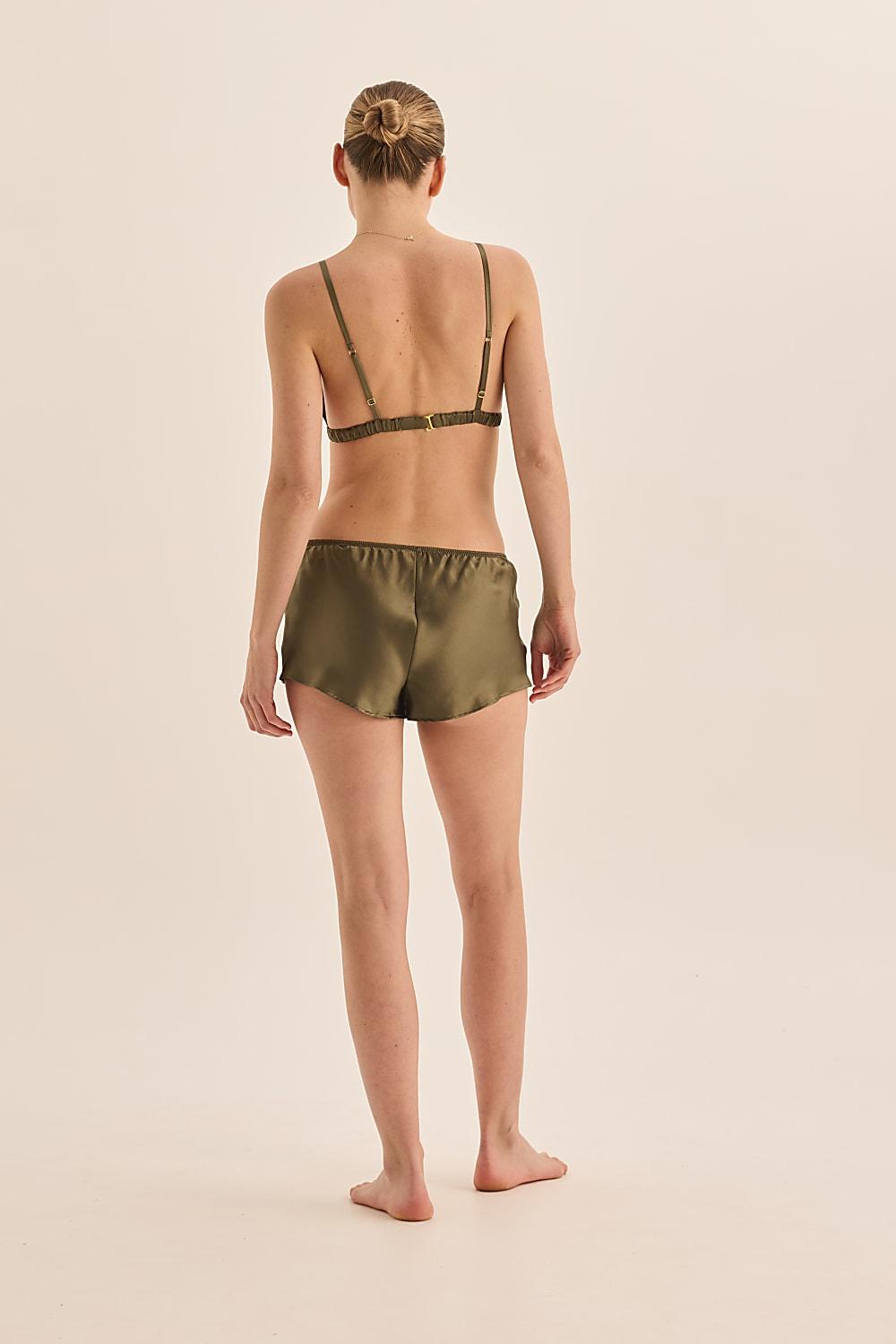 Opal Pure Silk Bra and Short Set